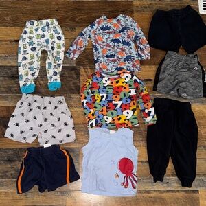 Colorful Baby Clothing Set 12Months